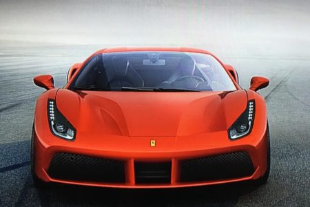 Supercars Ferrari rojo